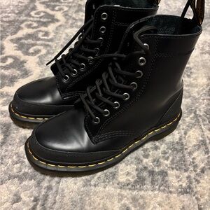 Black Leather Boots